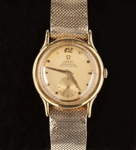 how much is a 14k gold omega watch worth|vintage omega 14k ladies watch.